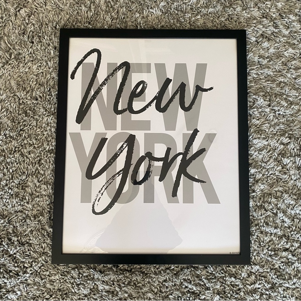 Dormify New York Print and Frame 16x20